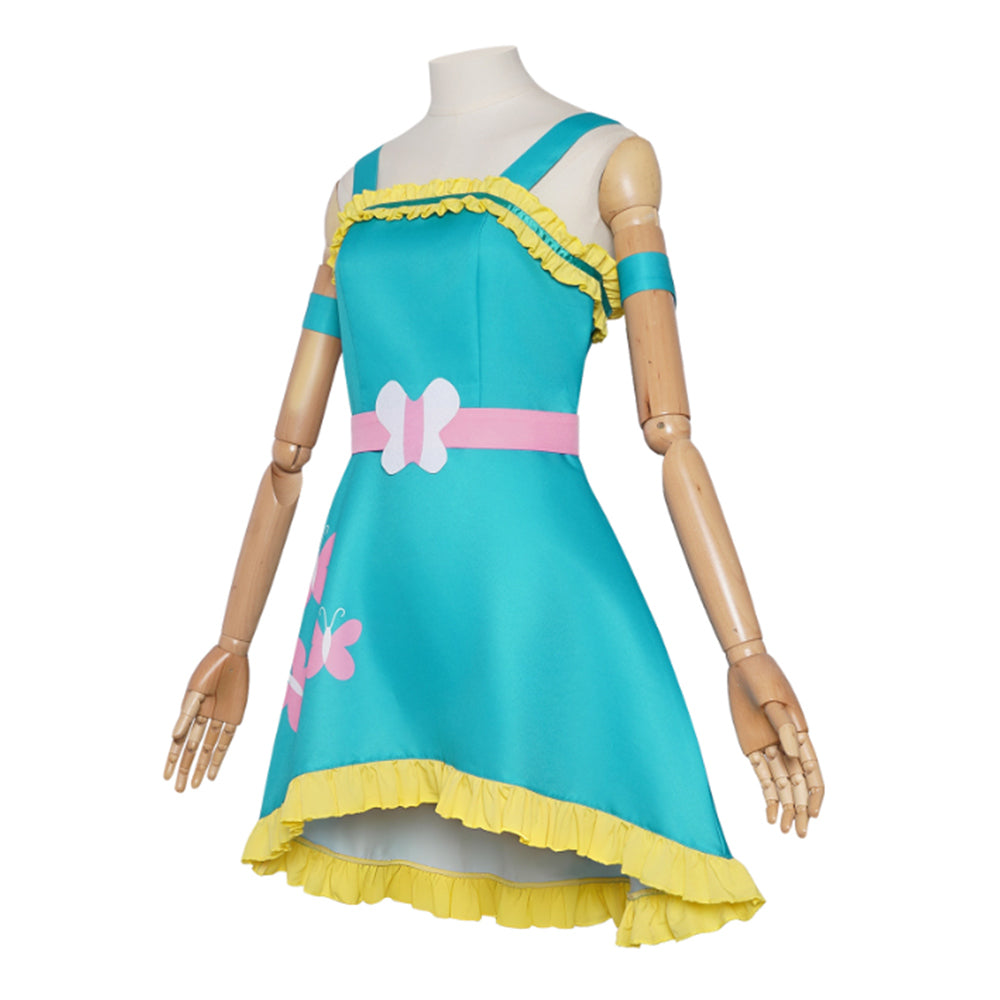 Fluttlershy Kleid My Little Pony Mein kleines Pony Cosplay Kostüm