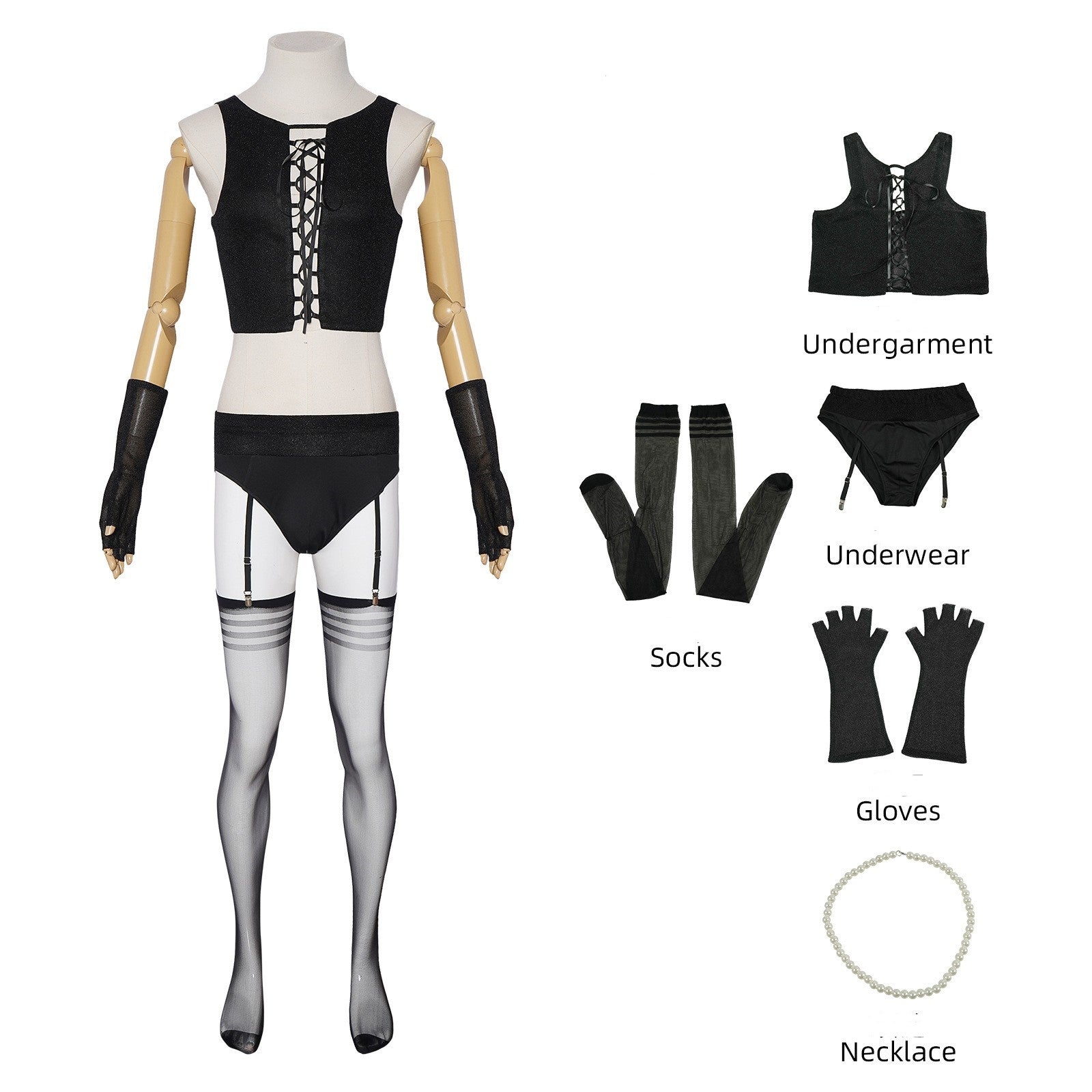 Frank-N-Furter Kostüm Set The Rocky Horror Picture Show Dr. Frank-N-Furter Cosplay Outfit