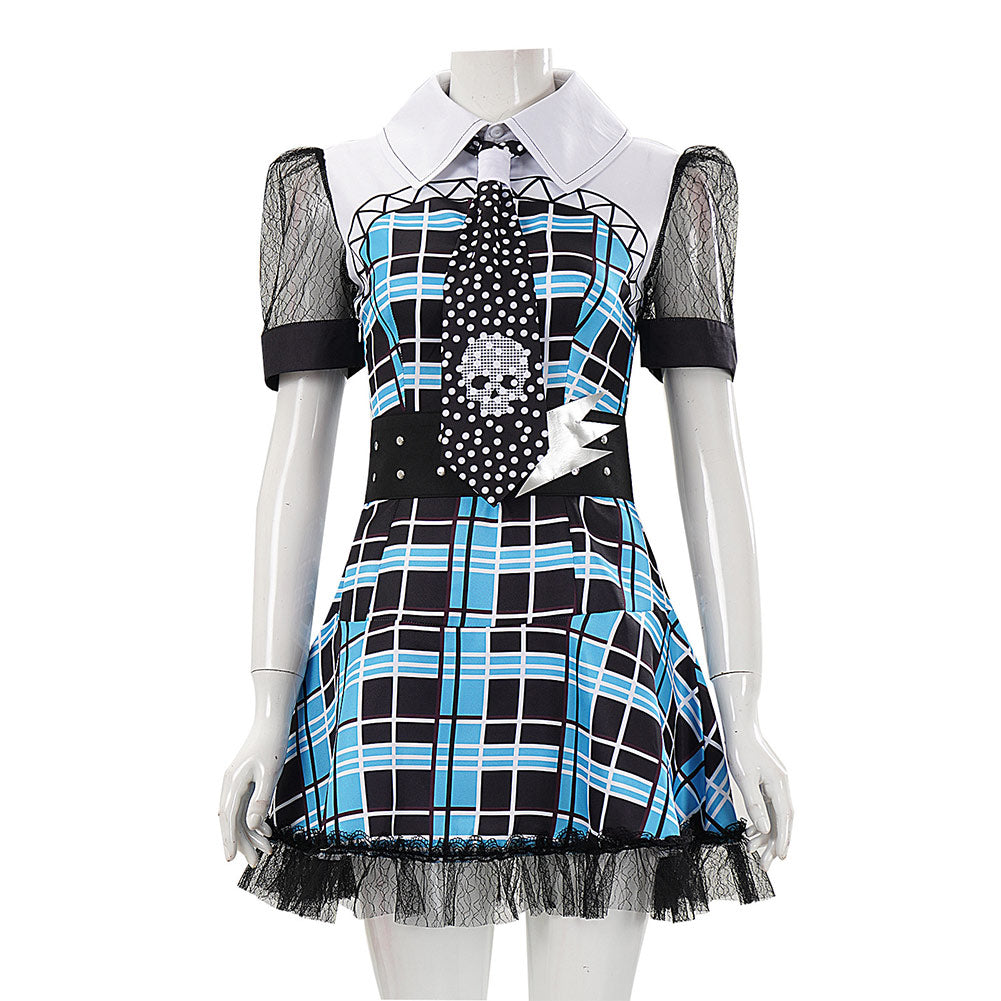 Monster High Frankie Stein Kostüm Cosplay Halloween Karneval Outfits