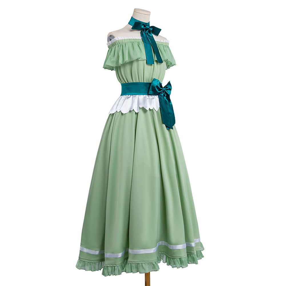 Frieren grün Kleid Frieren: Beyond Journey's End Frieren Outfit