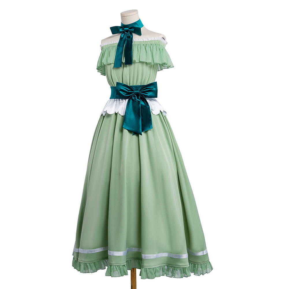 Frieren grün Kleid Frieren: Beyond Journey's End Frieren Outfit