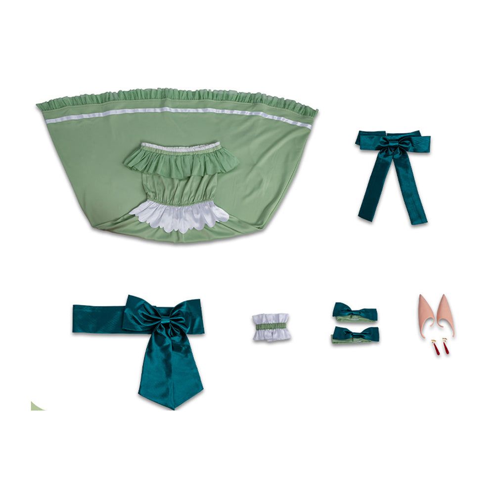 Frieren grün Kleid Frieren: Beyond Journey's End Frieren Outfit