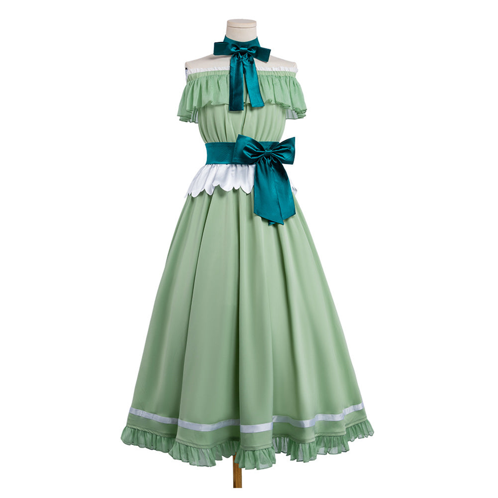 Frieren grün Kleid Frieren: Beyond Journey's End Frieren Outfit
