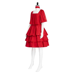 Frieren rot Kleid Sousou no Frieren Frieren Cosplay Outfits