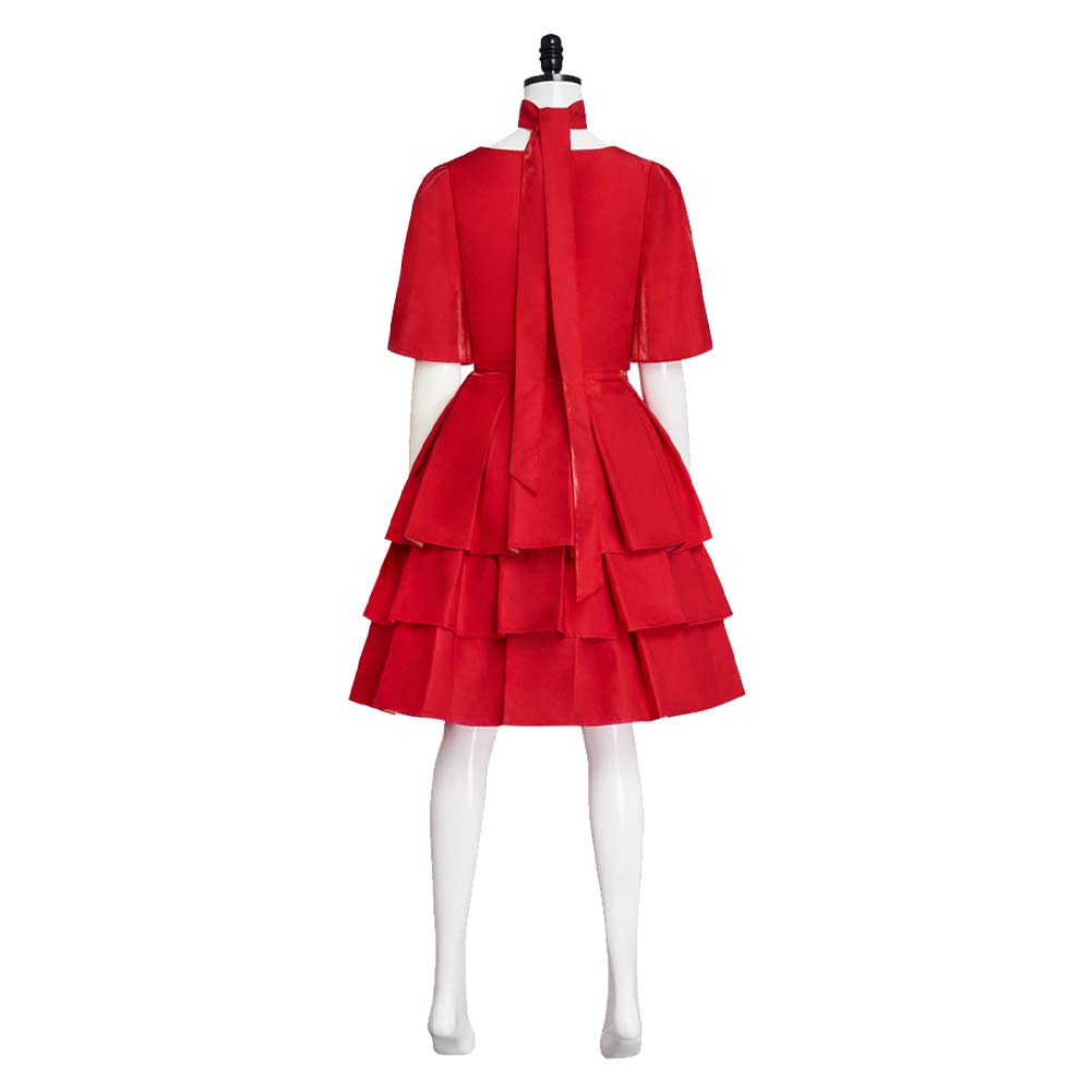 Frieren rot Kleid Sousou no Frieren Frieren Cosplay Outfits