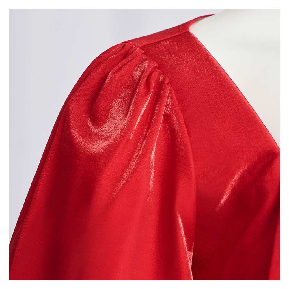 Frieren rot Kleid Sousou no Frieren Frieren Cosplay Outfits