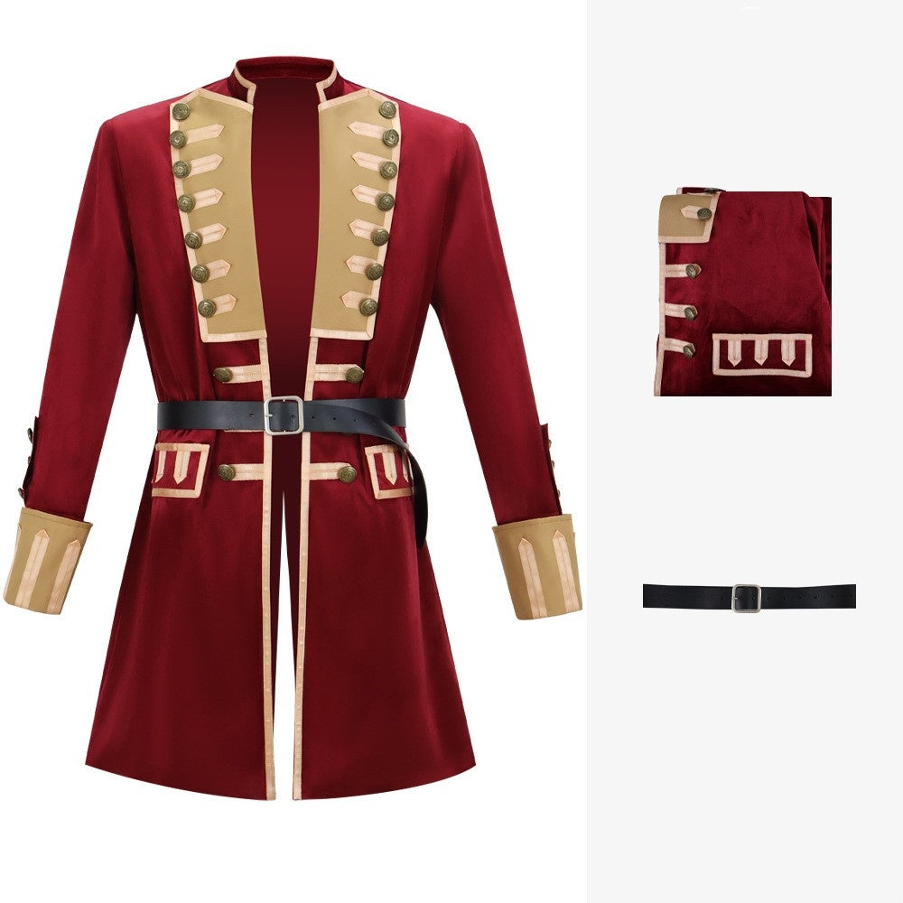 George Washington rot Kostüm Set Young Washington 2026 George Cosplay Outfit