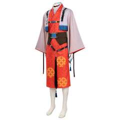Demon Slayer Tomioka Giyuu rot Kostüm Sets Feuerpferd Jahr Giyu Cosplay Outfit