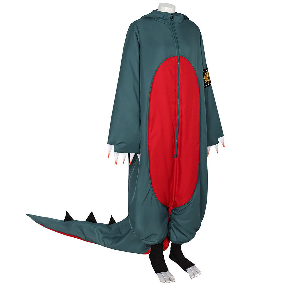 Guita Outfit GACHIAKUTA Guita grau blau Cosplay Kostüm