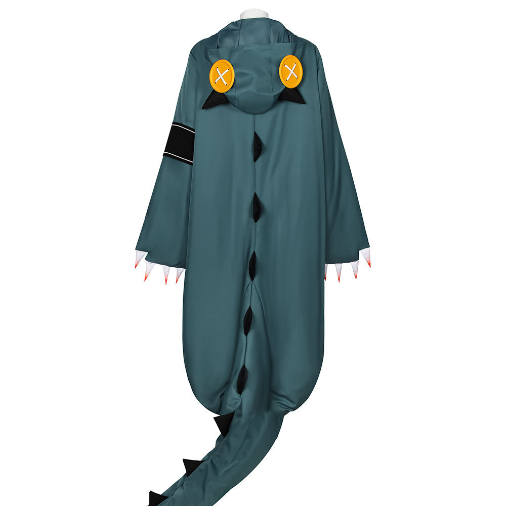 Guita Outfit GACHIAKUTA Guita grau blau Cosplay Kostüm