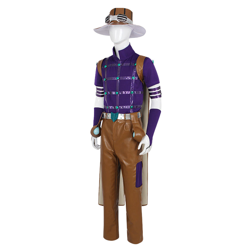 Gyro Zeppeli Kostüm JoJo‘s Bizarre Adventure Cosplay Gyro Outfits