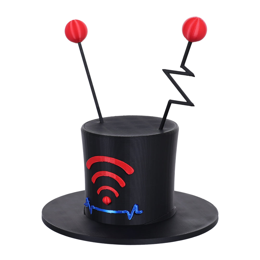 Hazbin Hotel 2025 Vincent Zylinder Hellaverse Vox Cosplay Hut Requisite