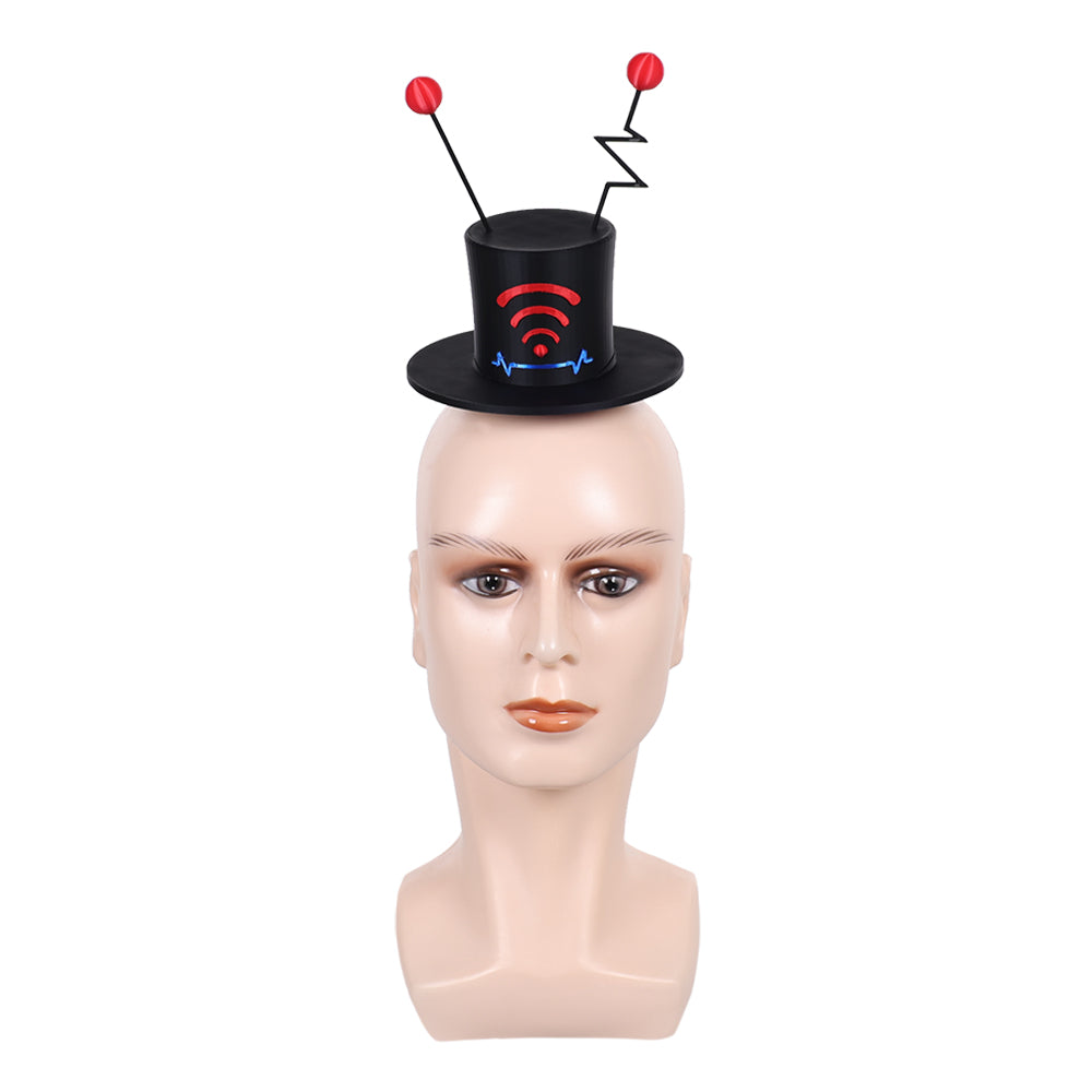 Hazbin Hotel 2025 Vincent Zylinder Hellaverse Vox Cosplay Hut Requisite