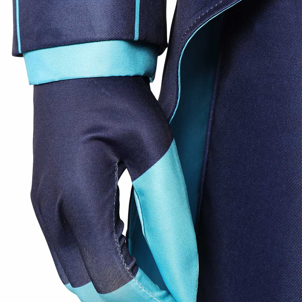 Hazbin Hotel 2025 Vox blau Kostüm Set Vincent Whittman Outfit