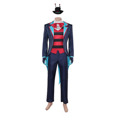Hazbin Hotel 2025 Vox blau Kostüm Set Vincent Whittman Outfit
