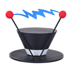 Helluva Boss VOX Zylinder Handschuhe Cosplay Halloween Mottoparty Requisite