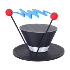 Helluva Boss VOX Zylinder Handschuhe Cosplay Halloween Mottoparty Requisite