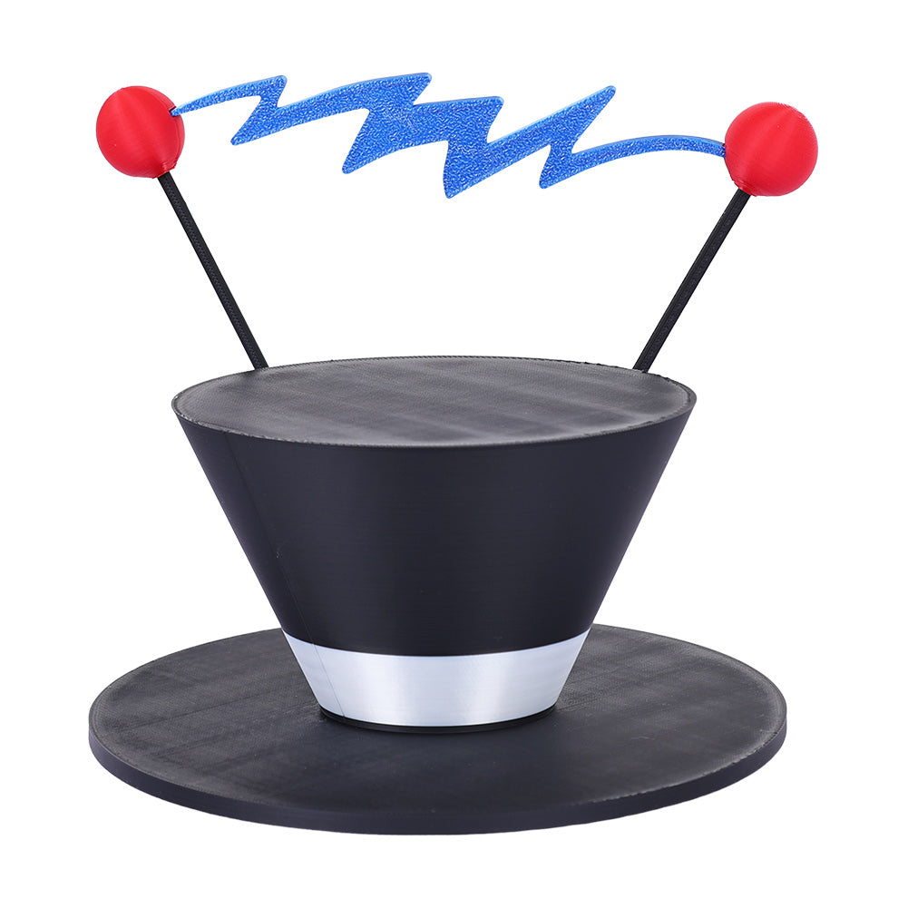 Helluva Boss VOX Zylinder Handschuhe Cosplay Halloween Mottoparty Requisite