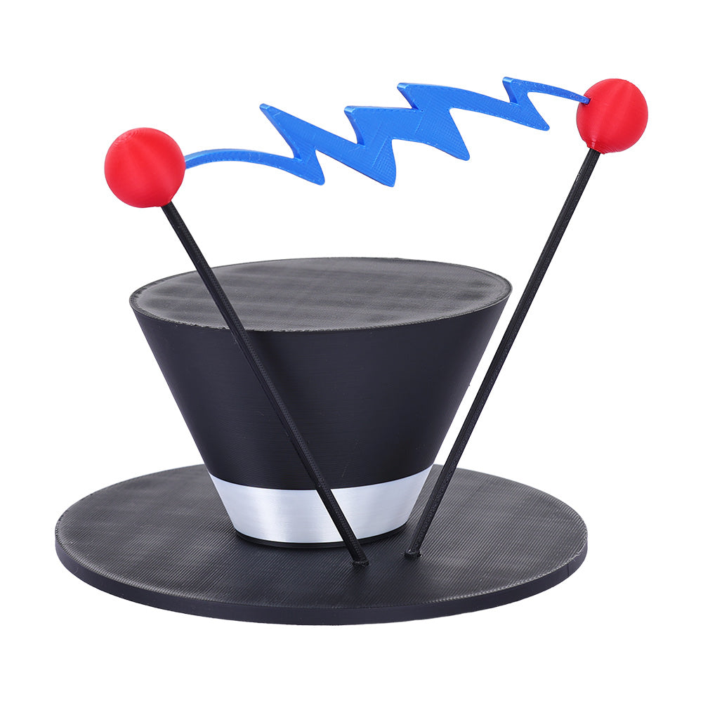 Helluva Boss VOX Zylinder Handschuhe Cosplay Halloween Mottoparty Requisite