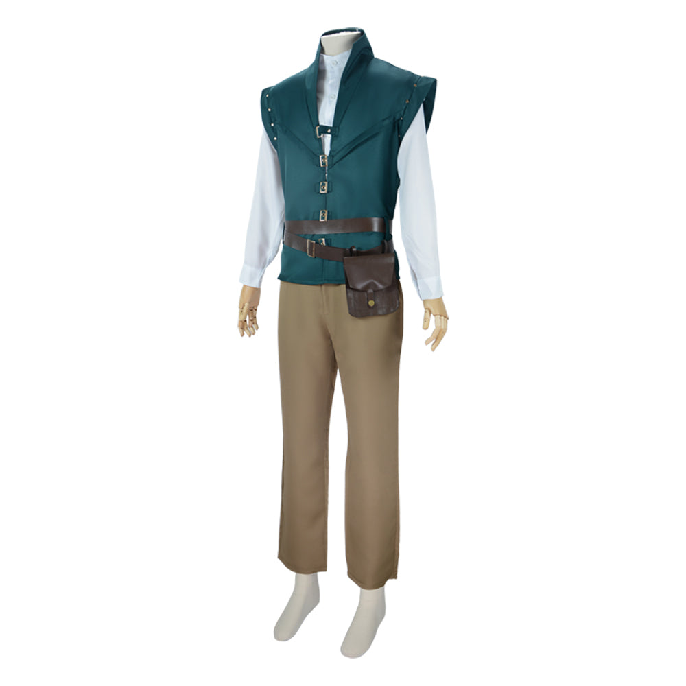 Herren Flynn Rider Outfit Cosplay Halloween Karneval Kostüm