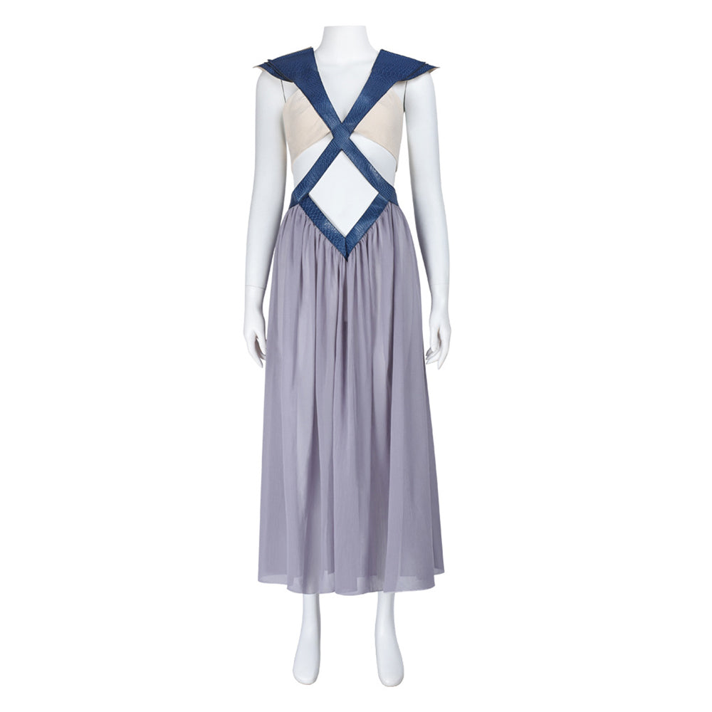 House of Dragon Daenerys Targaryen weiß Kostüm Cosplay Outfit