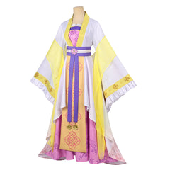 Huang Linglin Hanfu Though I Am an Inept Villainess Kou Reirin Cosplay Kostüm