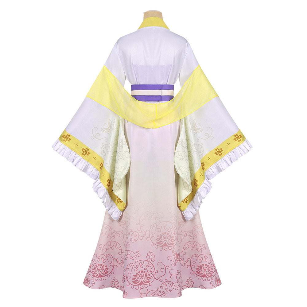 Huang Linglin Hanfu Though I Am an Inept Villainess Kou Reirin Cosplay Kostüm