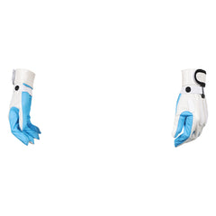 The Fantastic Four: First Steps (2025) weiß blau Handschuhe Cosplay Requisite