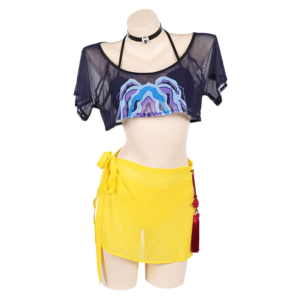 Huntrix Damen Bademode K-Pop: Demon Hunters Cosplay Outfits