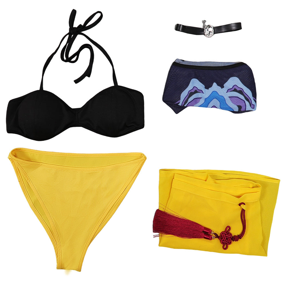Huntrix Damen Bademode K-Pop: Demon Hunters Cosplay Outfits