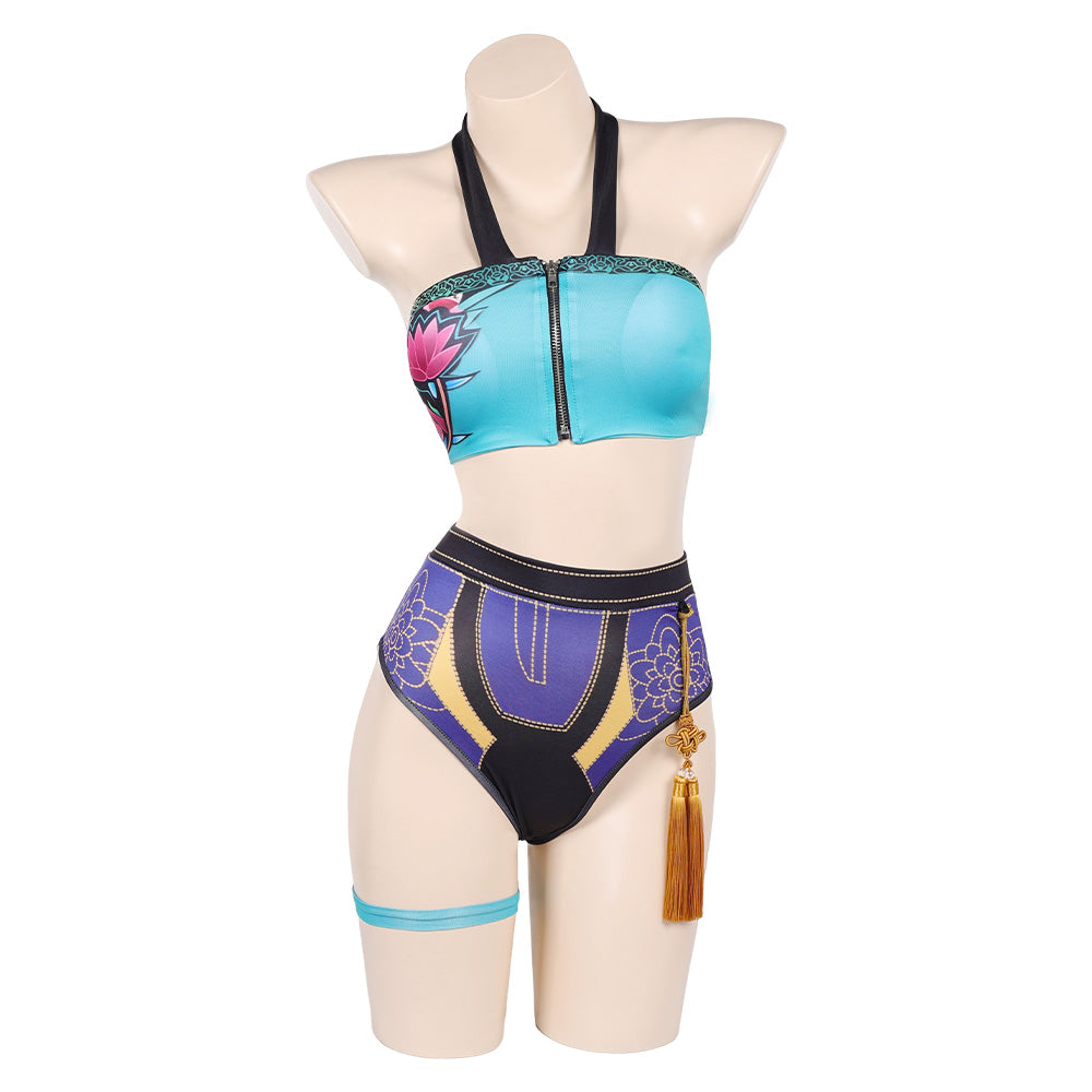 Huntrix Damen Bademode K-Pop: Demon Hunters Cosplay Outfits