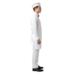 Ice Cream Man (2026) weiß Uniform Cosplay Outfit