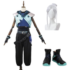 Jett Kostüm  Valorant Cosplay Halloween Jumpsuit Karneval Outfit