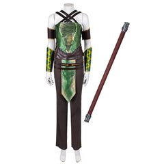 Jade Kostüm Set Mortal Kombat 2 Jade Cosplay Outfit
