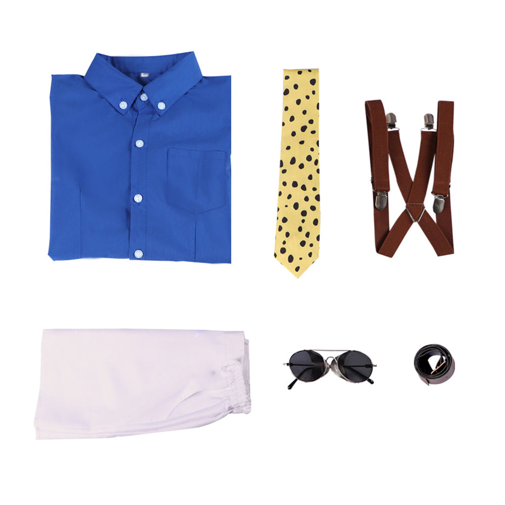 JjK Nanami Kento Outfit Set Crossplay Cosplay Halloween Karneval Kostüm