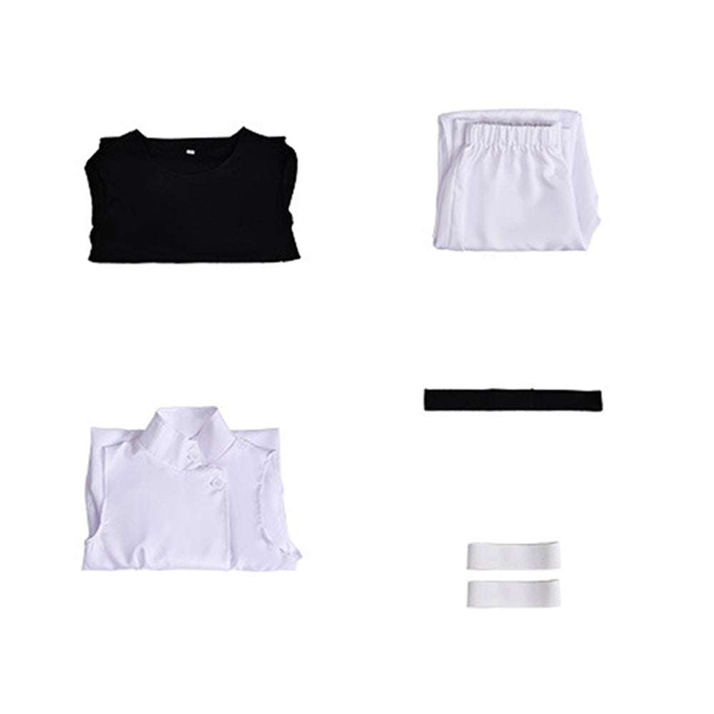 JjK Yuka Okkotsu weiß Kostüm Jujutsu Kaisen Yuka Cosplay Outfit