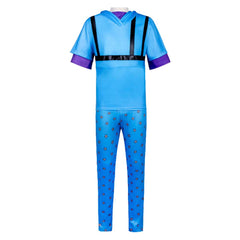 JoJo's Bizarre Adventure Johnny Joestar blau Kostüm Cosplay Outfits
