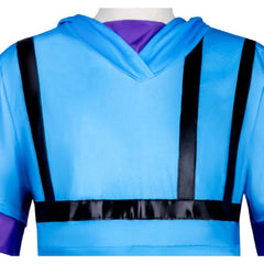 JoJo's Bizarre Adventure Johnny Joestar blau Kostüm Cosplay Outfits