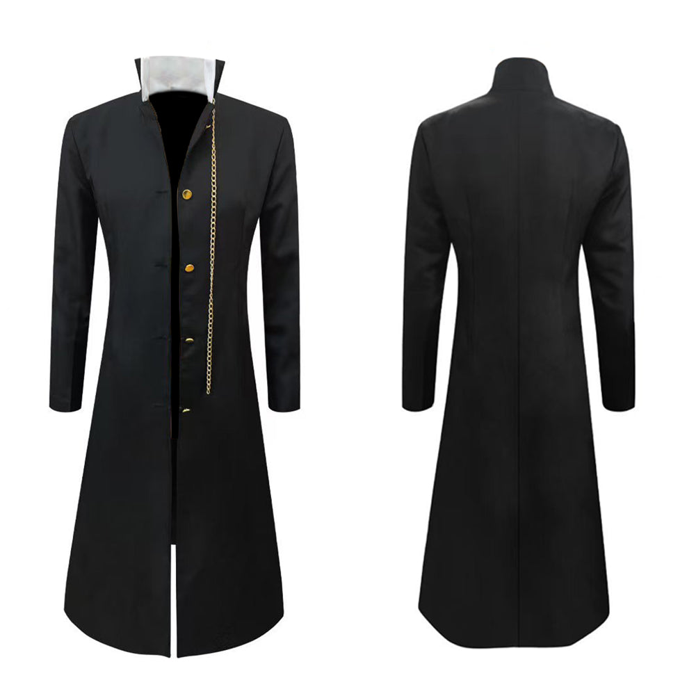 Jotaro Kujo schwarz Jacke JoJo‘s Bizarre Adventure Jotaro Cosplay Outfit