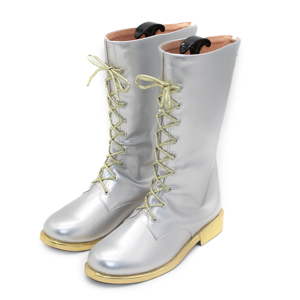 KPOP Demon Hunters Golden HUNTRIX Zoey Stiefel Cosplay Schuhe