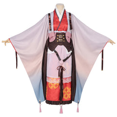 Kanao Tsuyuri Kostüm Kimetsu no Yaiba Feuerpferd Jahr Kanao Cosplay Outfit