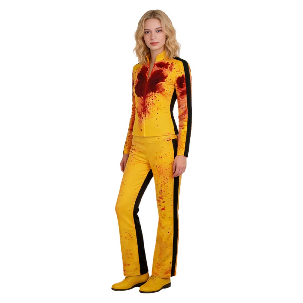Kill Bill The Bride gelb Kostüm Cosplay Outfit