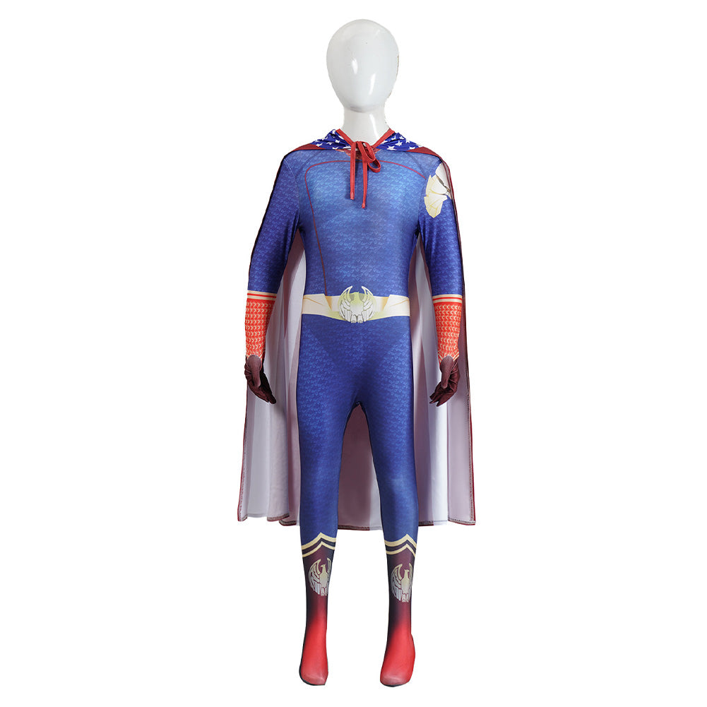 Kinder Homelander Kostüm Set The Boys Homelander Cosplay Outfit