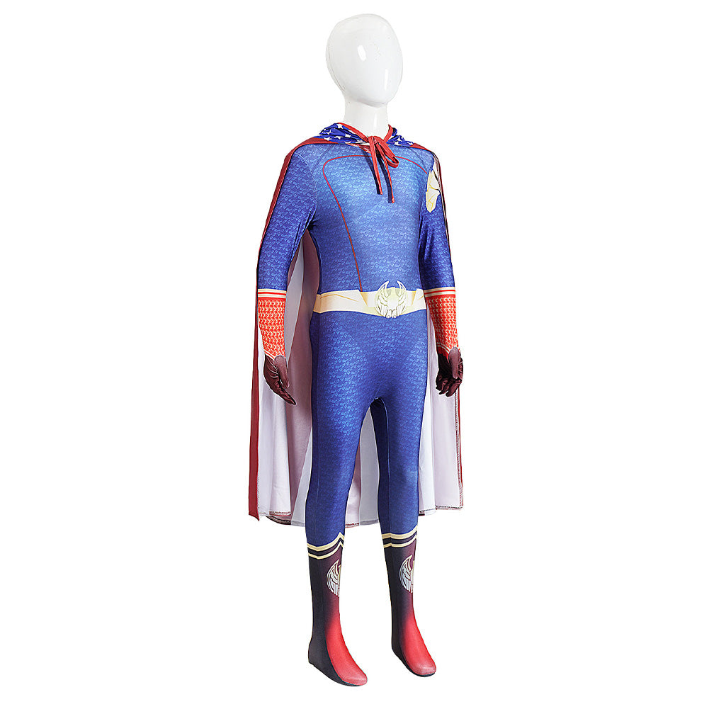 Kinder Homelander Kostüm Set The Boys Homelander Cosplay Outfit