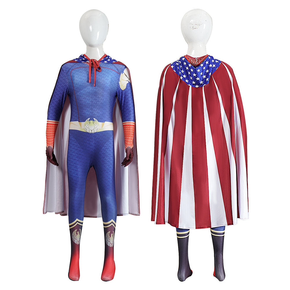 Kinder Homelander Kostüm Set The Boys Homelander Cosplay Outfit