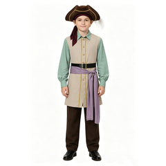 Kinder Junge Clark Kostüm The Backrooms 2026 Clark Pirate Cosplay Outfit