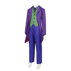 Kinder Jungen Dark Knight Joker Kostüm Cosplay Halloween Karneval Outfits