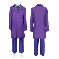 Kinder Jungen Dark Knight Joker Kostüm Cosplay Halloween Karneval Outfits