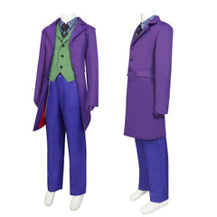 Kinder Jungen Dark Knight Joker Kostüm Cosplay Halloween Karneval Outfits
