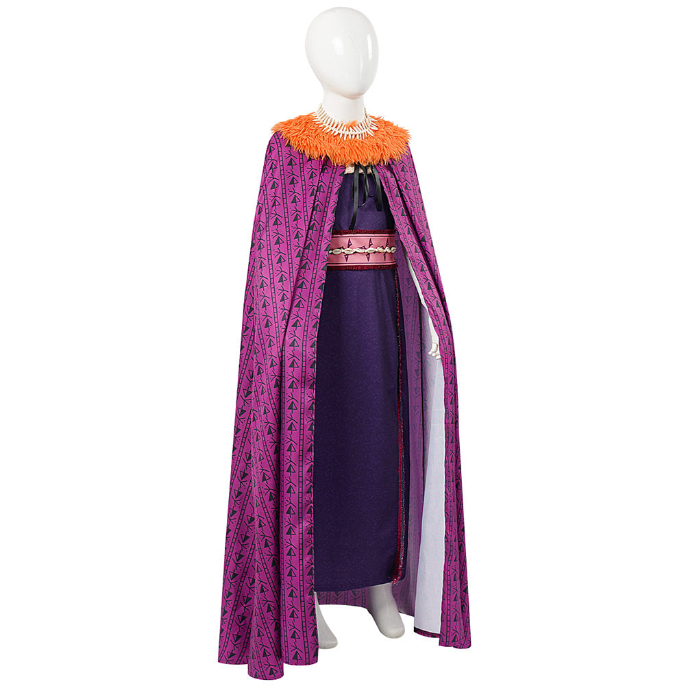 Kinder Mädchen Matangi Kostüm Set Vaiana Matangi Cosplay Outfit